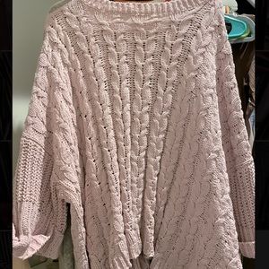 Lilac Chenille Sweater